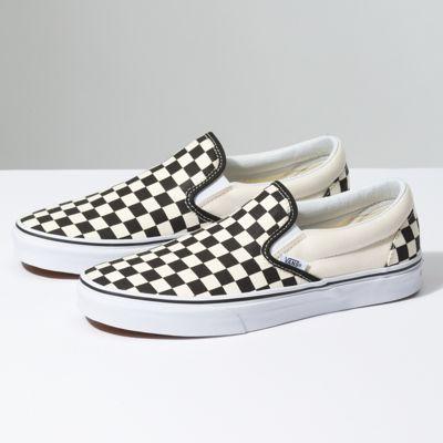 Vans Checkerboard Classic Slip-on Wide (black/classic White)