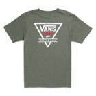 Vans Boys Classic Sidestripe T-shirt (olive Heather)