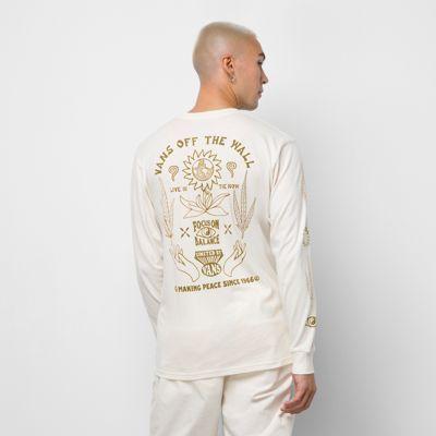 Vans Making Peace Vintage Long Sleeve T-shirt (antique White)