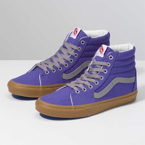 Vans Customs Liberty Purple Sk8-hi Wide (customs)