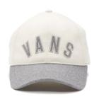Vans Dugout Baseball Hat (marshmallow Light Grey Heather)