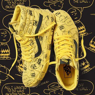 Vans X Peanuts Sk8-hi Reissue (charlie Brown/maize)