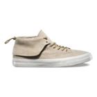 Vans Mens Shoes Skate Shoes Mens Shoes Mens Sandals Pig Suede Sk8 Mid Moc Ca (oyster Gray/blanc)