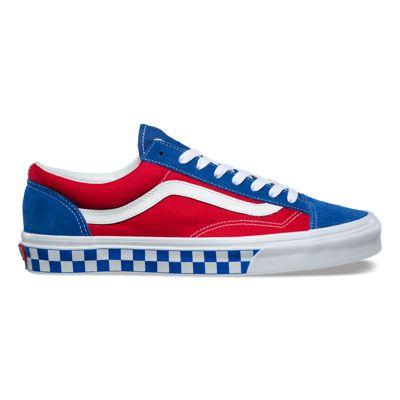 Vans Bmx Checkerboard Style 36 (true Blue Red)
