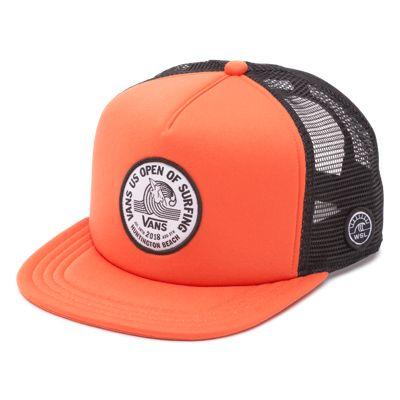 Vans 2018 Vuso Lock Up Trucker Hat (flame)