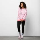 Vans Central Crew Pullover (strawberry Pink Checkerboard)