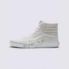 Vans Suede Sk8-hi Flame Shoe (white/white)