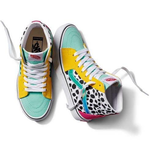 Vans Customs Dalmatian Color Block Sk8-hi (customs)