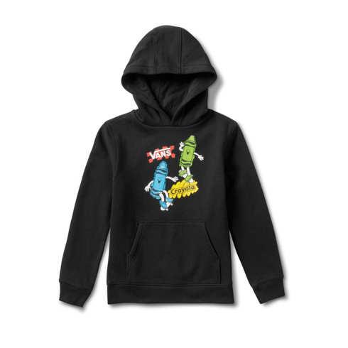 Vans X Crayola Little Kids Pullover Hoodie (black)