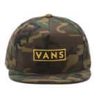 Vans Easy Box Snapback Hat (classic Camo)
