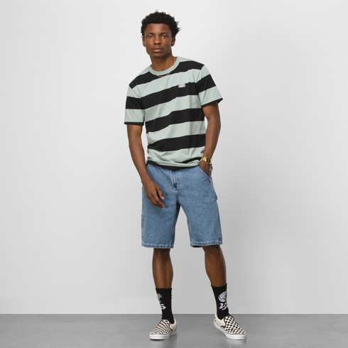 Vans Drill Chore Loose Denim 22 Short (stone Wash)