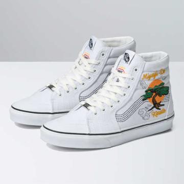 Vans X Cobra Kai Sk8-hi Shoe (true White/multi)