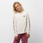 Vans Girls Sleevy Long Sleeve Bff Tee (marshmallow)