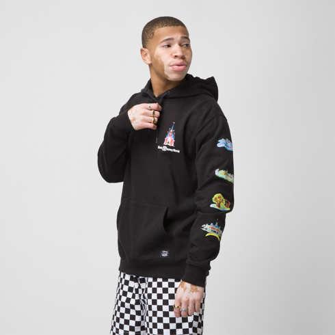 Vans Disney X Vans Park Map Pullover Hoodie (black)