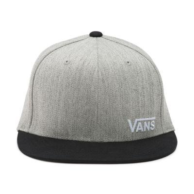 Vans Splitz Flexfit Hat (heather Grey Black)