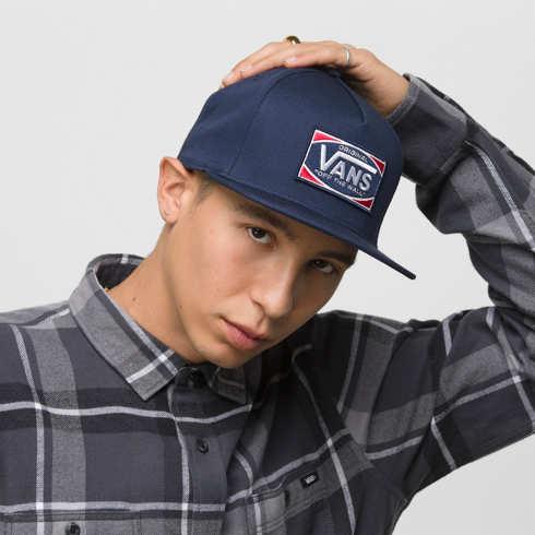 Vans Og Era Snapback Hat (dress Blues)