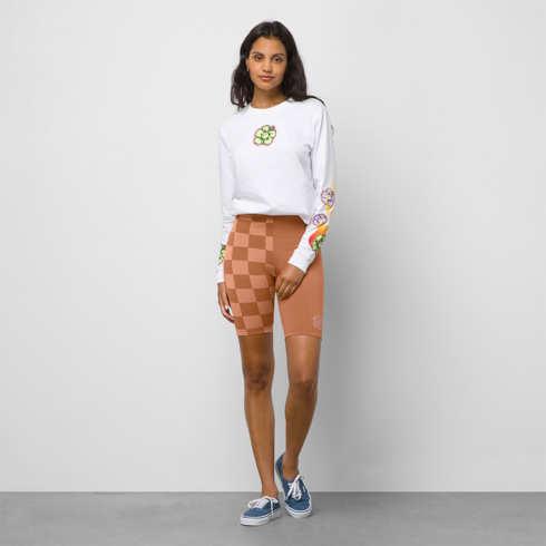 Vans X Em On Holiday Legging Short (pecan Brown)