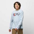 Vans Kids Sk8 Since 1966 Long Sleeve T-shirt (cashmere Blue)