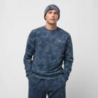Vans Comfycush Wash Pullover Crew (dress Blues/stormy Weather)