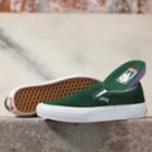 Vans Wrapped Skate Slip-on Shoe (green/white)