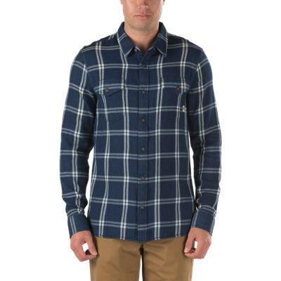 Vans Ca Collection Camden Buttondown Shirt (indigo) Mens T-shirts