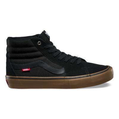 Vans Mens Shoes Skate Shoes Mens Shoes Sk8-hi Pro (black/gum)