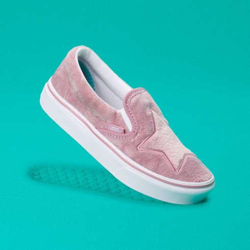 Vans Kids Comfycush Slip-on (safe Space Lilas)