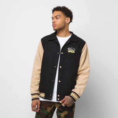 Vans Thomas Varsity Jacket (black/taos Taupe)