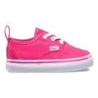 Vans Toddler Authentic Elastic Lace (hot Pink/true White)