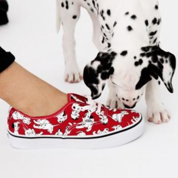 Vans Mens Shoes Skate Shoes Mens Shoes Mens Sandals Shoes Mens Shoes Disney Authentic (dalmatians/red)