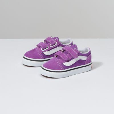 Vans Toddler Old Skool V (dewberry/true White)