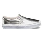 Vans Kids Metallic Slip-on (silver/white)