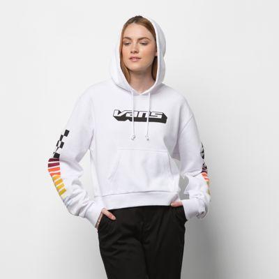 Vans Hi Performance Crop Hoodie (white)