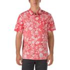 Vans 50th Anniversary Duke Aloha Shirt Buttondown Shirt (reinvent Red)
