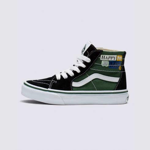 Vans Kids Happy To Be Sk8-hi Tapered Vr3 Shoe (black/multi)