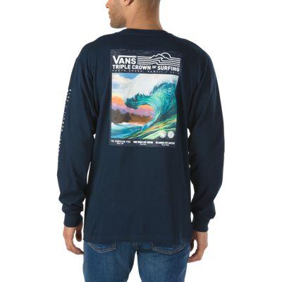 Vans 2018 Vtcs Poster Tee Long Sleeve T-shirt (navy)