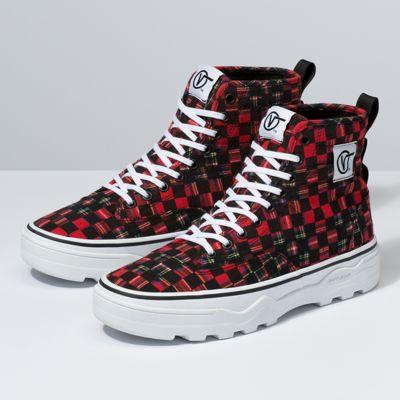 Vans Plaid Check Sentry Wc (red/true White)