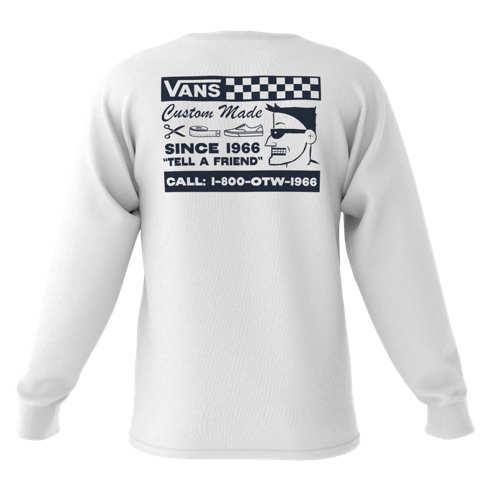 Vans Local Add Long Sleeve T-shirt (white)