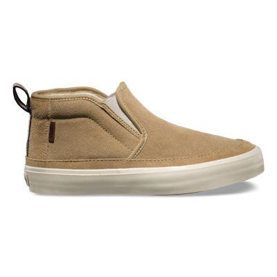 Vans Mid Slip Sf (fleece Khaki/native) Womens Shoes