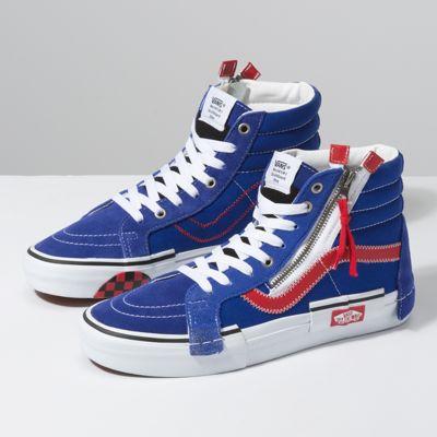 Vans Sk8-hi Reissue Cap (surf The Web/racing Red)