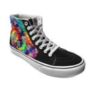 Vans Customs Tie Dye Sugar Skulls Sk8-hi (customs)