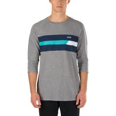 Vans Ninety Three Baseball Tee (cement Heather)