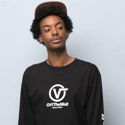 Vans Distorted Performance Long Sleeve T-shirt (black)