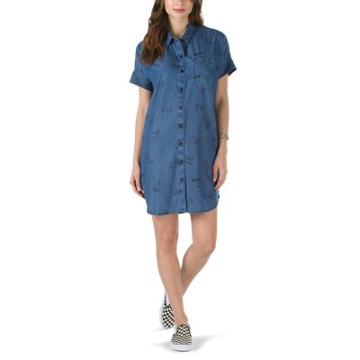 Vans X Peanuts Snoopy Riffs Dress (indigo Snoopy Skates)