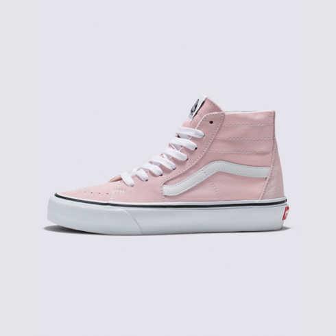 Vans Suede/canvas Sk8-hi Tapered Shoe (blushing/true White)