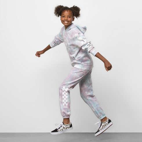 Vans Girls Stamped Tie Dye Sweatpant (aquatic)