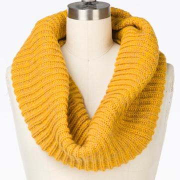 Vans Conceal Infinity Scarf (mustard Heather)