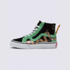 Vans Kids Sk8-hi Reissue Side Zip Snake (green/black)