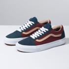 Vans Textured Suede Old Skool (sailor Blue/port)