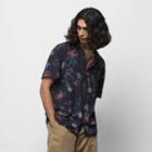 Vans Fatal Floral Buttondown Shirt (black)